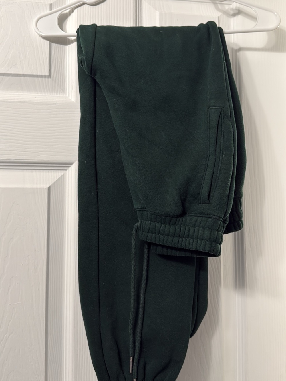 Abercrombie & Fitch Dark Green Women's Jogger Sweatpants